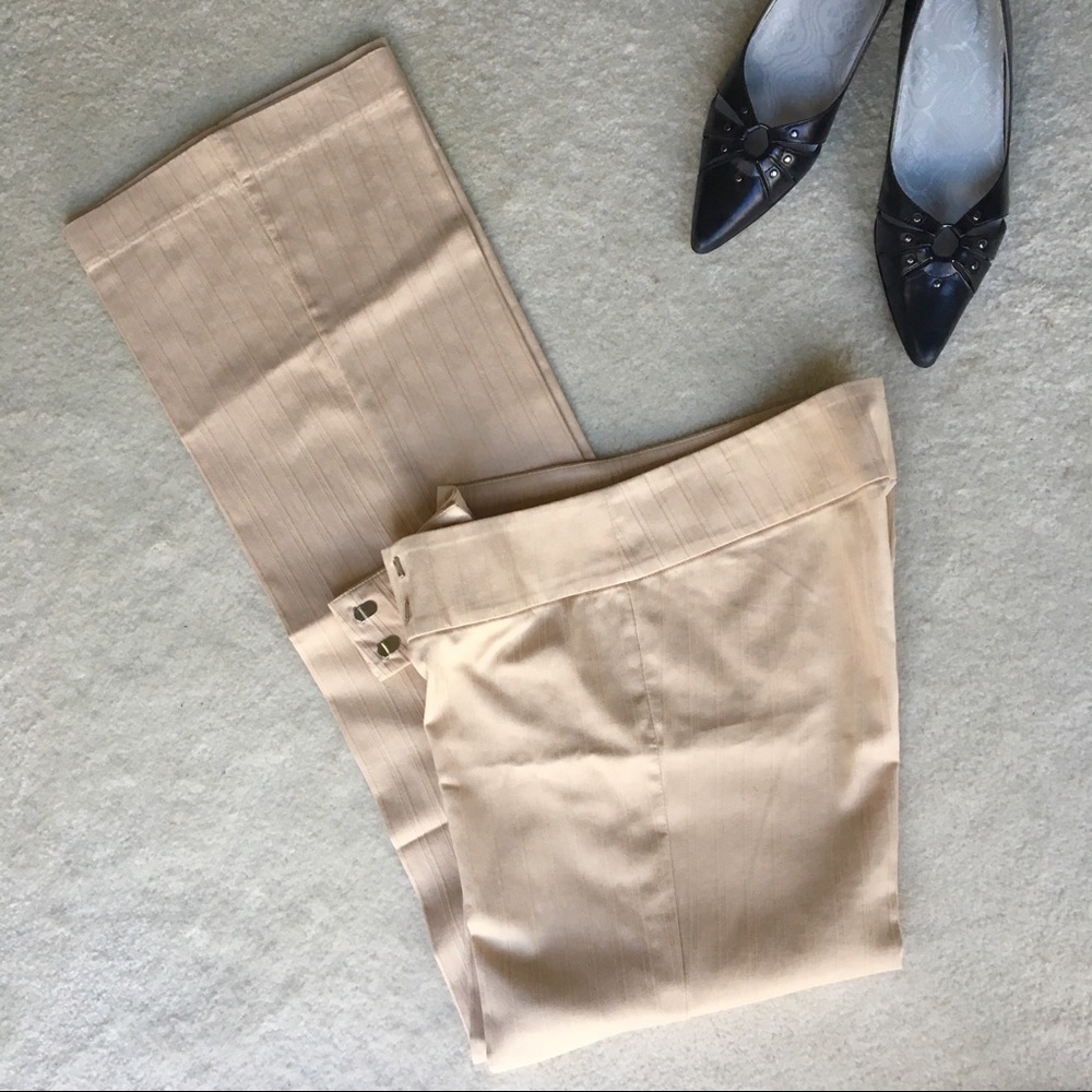 Sexy Slacks w/ Textured Stripes